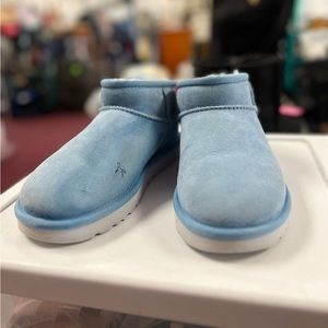 Blue UGG boots